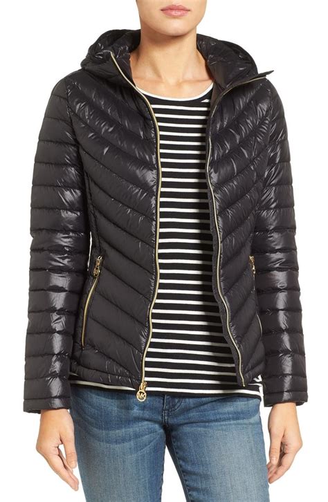 is michael kors packable down jacket warm|Michael Kors packable puffer jacket.